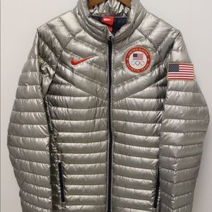 Nike Olympic silver jacket
